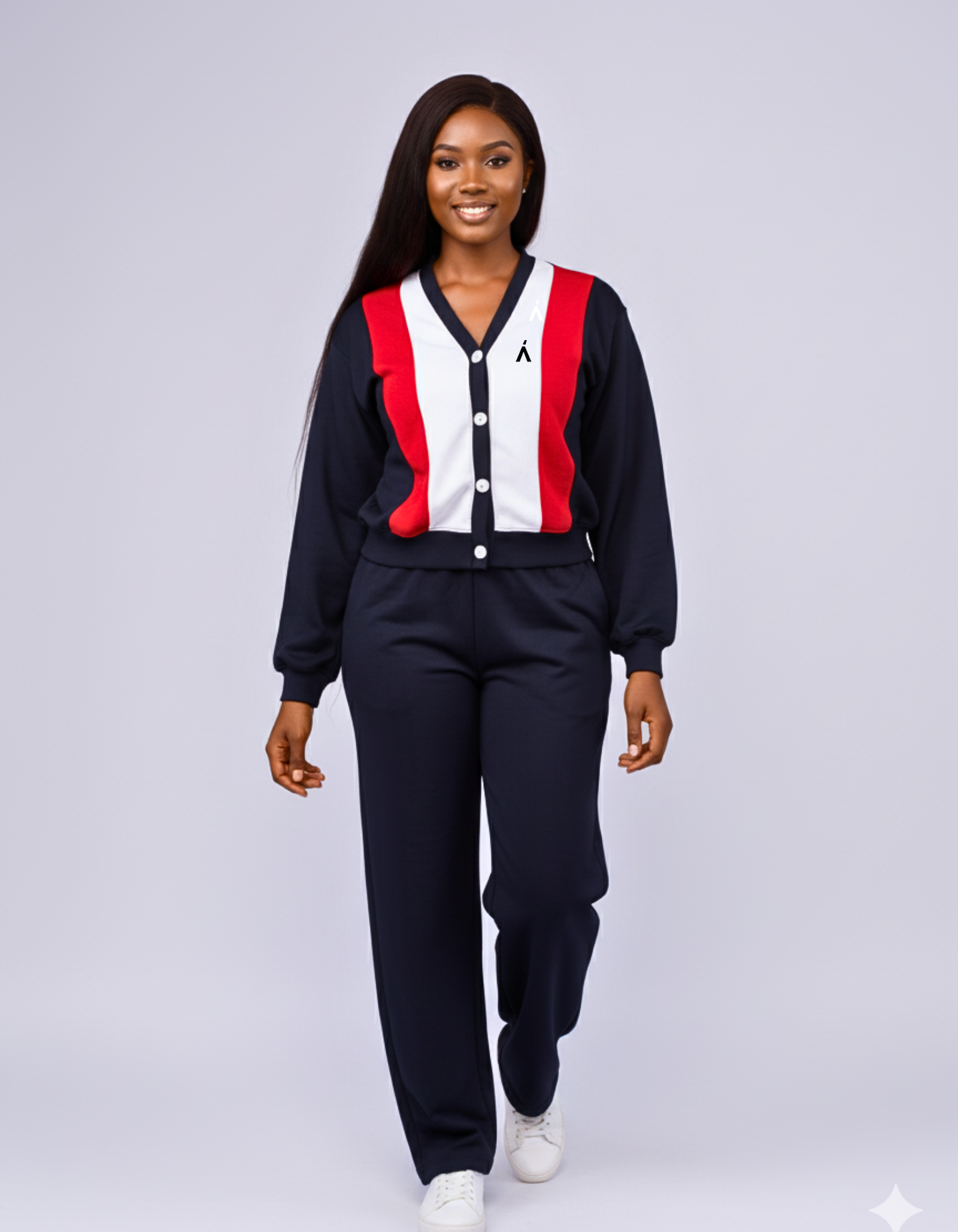 Retro Chic (Red & White) Stripe Lounge Set